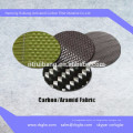 tela de fibra de carbono coloreada